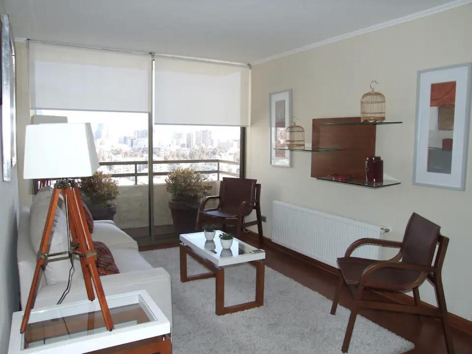 Depto Barrio Bellavista Turismo Clinicas Aire Acondicionado Appartement Santiago Buitenkant foto